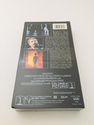 Close Encounters of the Third Kind The Special Edition 1993 New, Sealed VHS - Picture 7 of 10