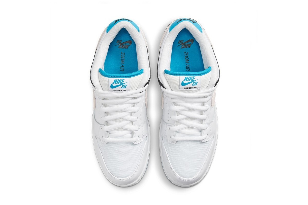 Nike SB Dunk Low Laser Blue - White/Black-Laser Blue UK 7