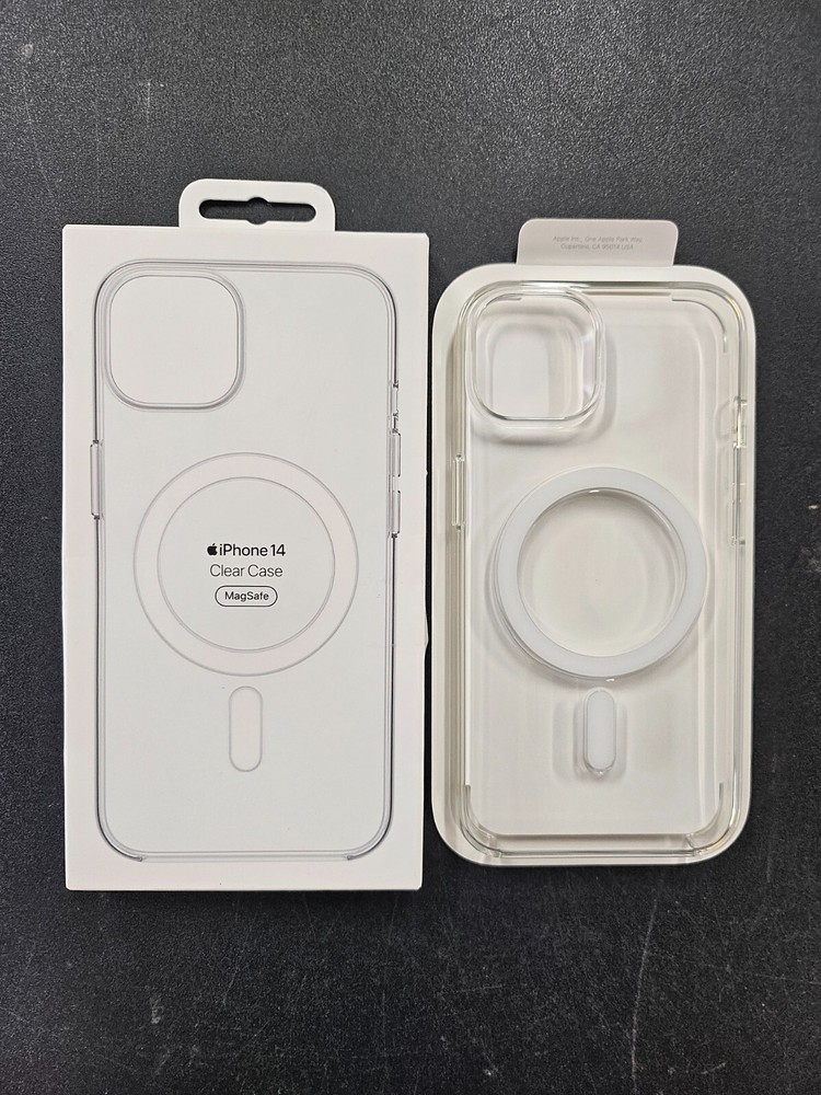 Apple iPhone 14 Clear Hard Case with Magsafe (MPU13ZM/A) - Open Box