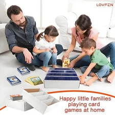1-Pack 3200 Count Trading Sports & Gaming Cards Box Storage Full Lid