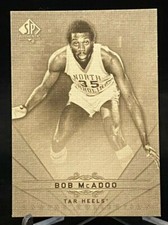 2012-13 SP Authentic Canvas Collection #CC-21 Bob McAdoo Carolina Tar Heels