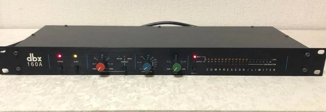 dbx 160A Single-channel Professional Compressor Limiter Tested