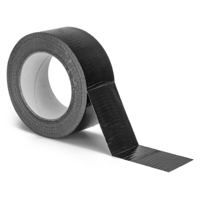 10er Pack | Premium Gewebeband Schwarz [50m x 48mm] Panzertape Reparaturband