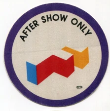 Vintage 1985 Foreigner Concert Backstage Pass After Show