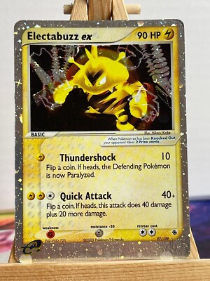 Elektek EX 97/109 EX Ruby Sapphire English EX Pokemon