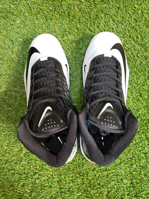 Nike Zoom Code Elite Destroyer Football Cleats Black White  display picture 3