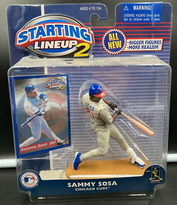 2000 Hasbro Starting Lineup 2 Sammy Sosa Chicago Cubs Action Figure
