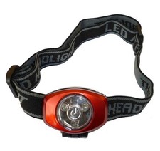 mini lampada da testa ultraleggera torcia a led pesca surfcasting carpfishing 