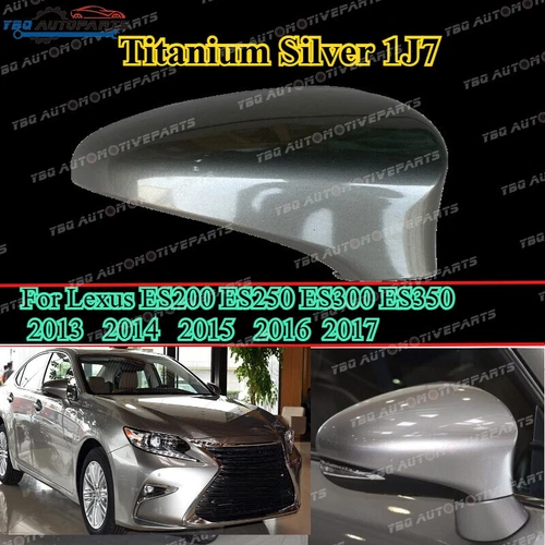 Titanium Silver Passenger Side Mirror Cover for Lexus ES200 ES250 ES350 2013-17