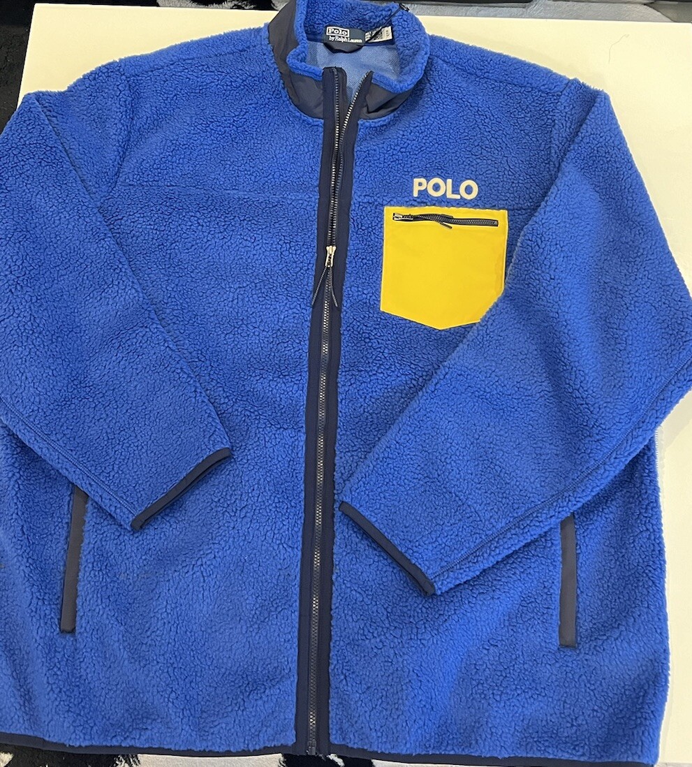 Polo Ralph Lauren P Wing Snowbeach Rare Stadium 1992 SKI Sherpa