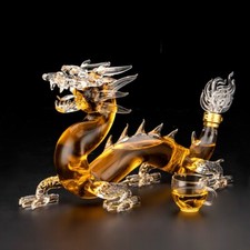 100% Lead Free Whiskey Glassware Dragon Shape...