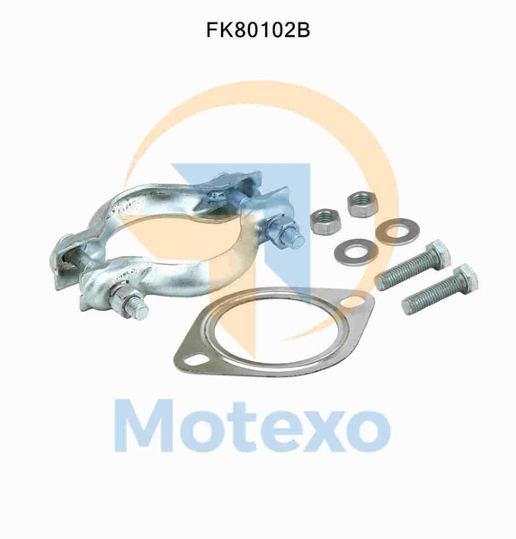 BM Catalysts FK80102B Katalysator Montagekit Renault Clio 1.9 5/1997 - 4/1998-image