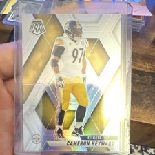 2025 Panini Mosaic Prizm Cameron Heyward Pittsburgh Steelers #172 Football Card