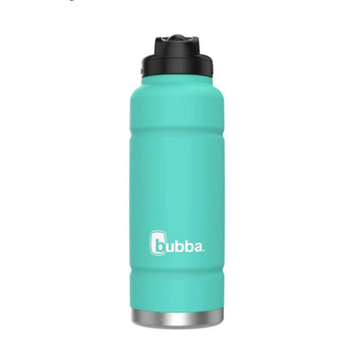 Bubba Trailblazer Insulated Stainless Steel Water Bottle Straw Lid 40oz. Teal