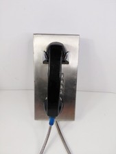 Quadrum Technologies Vandal-Resistant Steel Handset Prison Jail Corded Telephone
