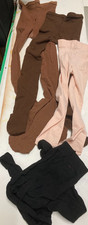 Lot of 4 pairs of Tights Child sizes 4 colors Brand name