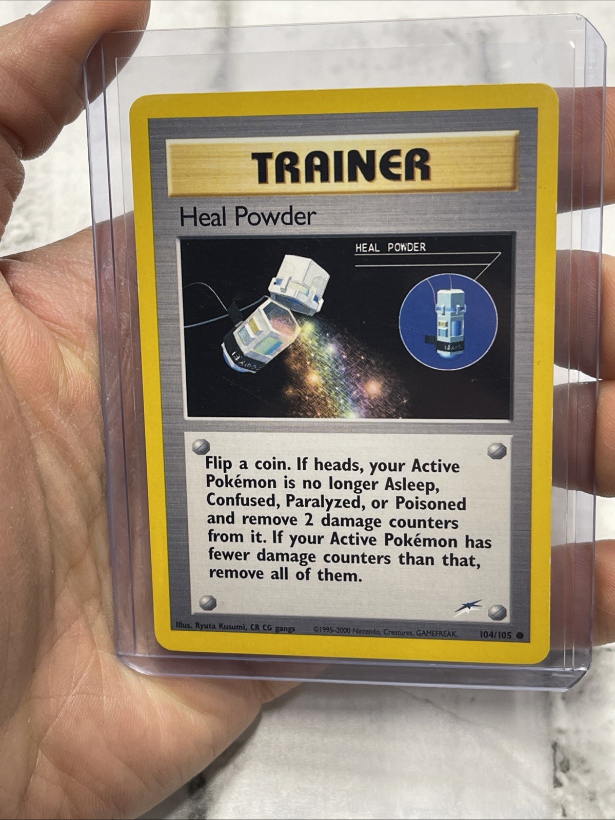 Heal Powder 104/105 - Neo Destiny - VINTAGE WOTC POKEMON CARD - NM/MT Pokémon