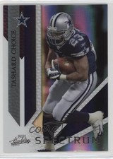 2009 Playoff Absolute Memorabilia Spectrum Silver 4/25 Tashard Choice #27 0l1
