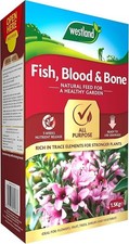 Westland 20600010 Fish, Blood and Bone All Purpose Plant Food, 1.5 kg 3.70 per kilo