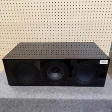 KEF R6 Meta Center Speaker, Black Gloss (Used, Damaged Corner)d #2318