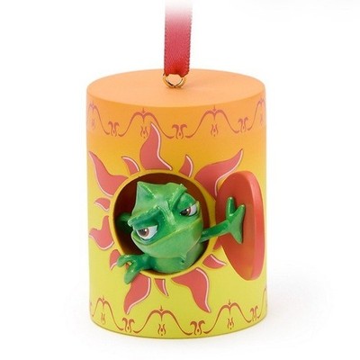 Disney Store Pascal Tangled Rapunzel Sketchbook Ornament Authentic NEW