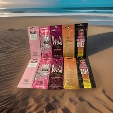 10 Assorted Devoted Creations Tanning Lotion Packs- New Mixed Grab Bag Bronzers