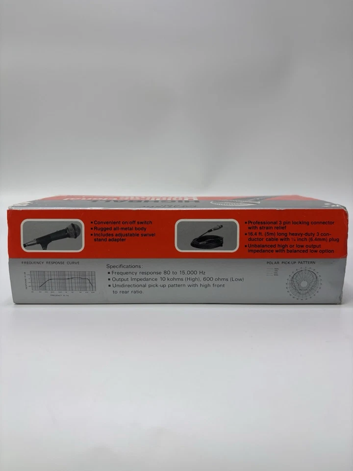 Realistic 33-984A Highball Unidirectional Dynamic Microphone - Image 3 of 4