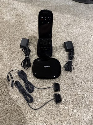 Logitech Harmony Ultimate One Remote w/ Hub, Dock and IR Blasters Tested Working