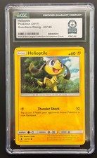 Helioptile 43/145 Sun & Moon Guardians Rising Gray Bros GWR Collection CGC