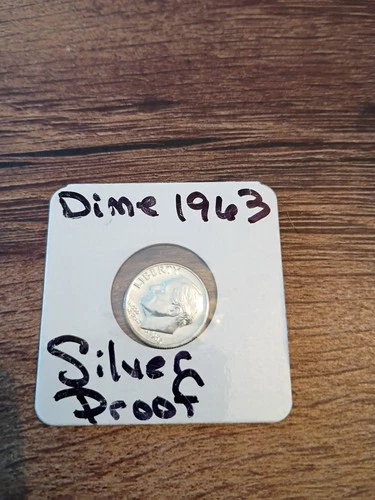1963 Silver Proof Dime