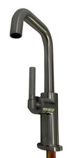 Brizo Litze 61053LF-SS Single Handle Square Arc Bar Faucet with Knurled Handle
