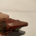 Vintage Tobacco Smoking Pipe Hand Carved Wooden Deer Stag Germany no stem & bowl — photo 9