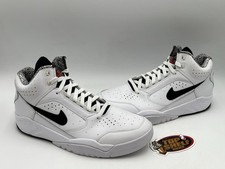 Nike Air Flight Lite Mid Blanco Negro 2021 Talla 11 Auténticas Retro OG Probadas