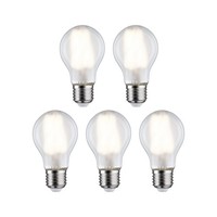 5 X Paulmann LED Filament A60 Birne 7W = 60W E27 Matt 806Lm Neutralweiß 4000K