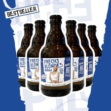 6er Pack Freche Blonde Bier by Lena Nitro Männerabend Party JGA Getränk