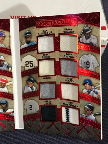 2025 Leaf Spectacular Holo Red Book of Baseball 24-Player GU Relics 1/2 Booklet - Picture 4 of 11