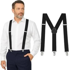 Suspenders for Men Heavy Duty, Y Back Hidden Suspender Under Clothing
