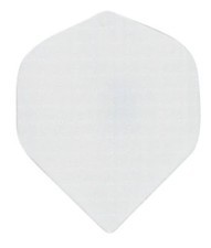 White Standard Nylon Dart Flight