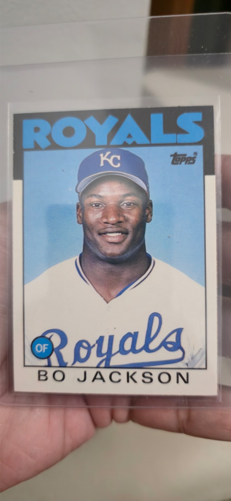 1986 Topps Traded - Bo Jackson #50T Collector's Edition (Tiffany) (RC)