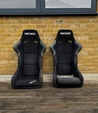 Recaro SPG Bucket Seats (Pair) - Black