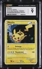 CGC 9 MINT Pikachu 2010 Black Star Promos HGSS03 Holo Pokemon Card