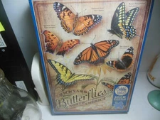 Cobble Hill Backyard Butterflies Rosemary Millette 500 Pcs Puzzle New Sealed