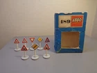 LEGO SYSTEM DENMARK VINTAGE 1960'S TRAFFIC SIGNS SET No 489 VERY RARE VG IN BOX
