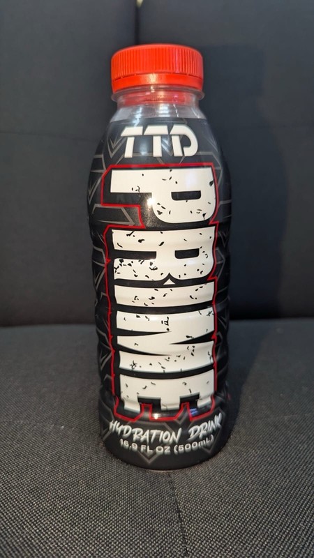 *RARE* The Diamond Gym TTD “Til The Death” PRIME Hydration Drink Full Bottle