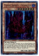 Yugioh TCG Tenyi Spirit - Vishuda The 2nd Haunting 1st Edition GFP2-EN087 Ultra