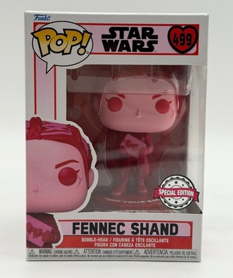 Funko POP! 499 Star Wars Fennec Shand Special Edition - Bobble-Head - NEU