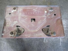 71 72 73 74 Satellite Roadrunner Rear License Plate Bracket Fuel Fill Door Oem