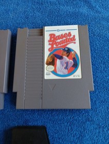 Nintendo NES System - 2 Game Lot Baseball Stars / Bases Loaded Baseball Games 