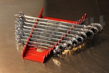 Sae Flank Drive Plus Reversible Ratcheting Combination Wrench Set 14-34