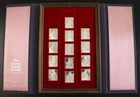 El Greco Apostle Portraits .925 Sterling Silver 13-Ingot Bar Set - 505.43g - FM